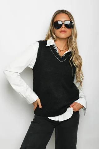 CHALECO ROXY Hilo con Brillos GU806 - Vista 1