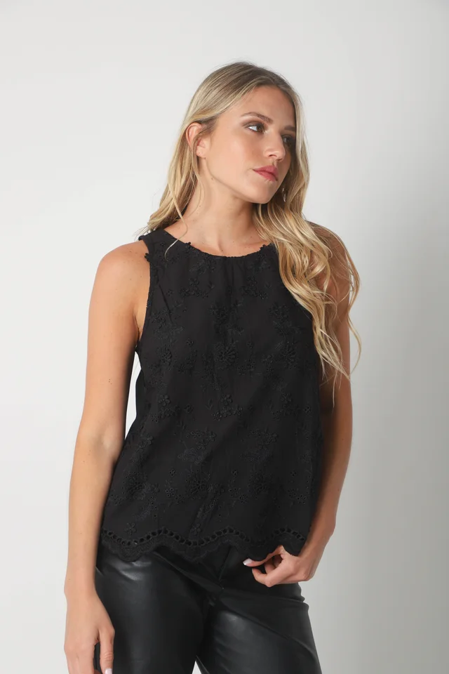 Musculosa KAIA Bordada GU5159