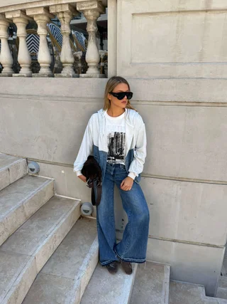 Camperita ROXETTE Jean Combinada GU01802 - Vista 3