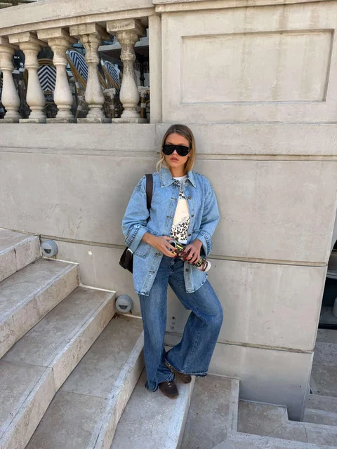 Camisaco TENCEL Oversize Jean GU01801