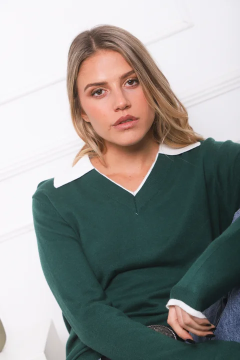 Sweater DARCY Bremer Chomba Combinado GU834
