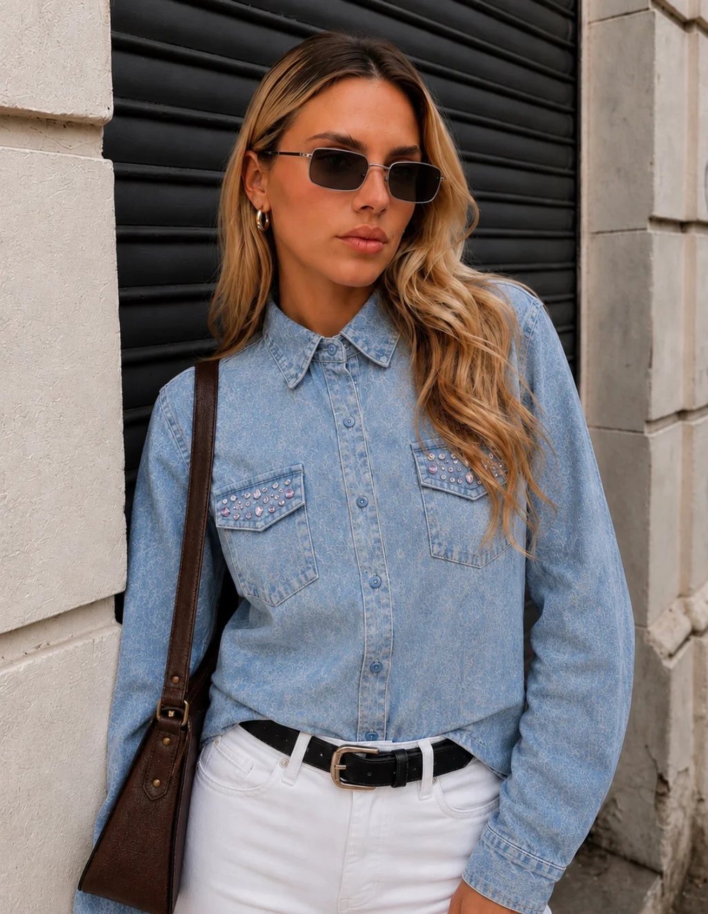 Camisa Jean Nevado C/ Piedras GUK70103