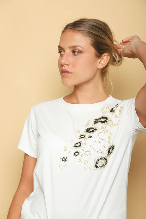 Remera BATUR C/Canutillos y Piedras GU5210