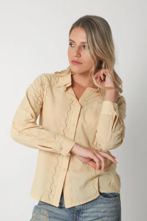 Camisa KAINE Broderie GUK70132