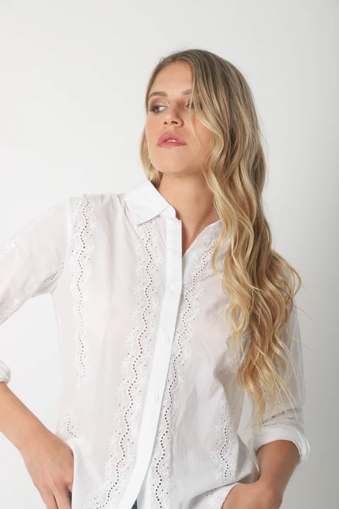 Camisa KAINE Broderie GUK70132