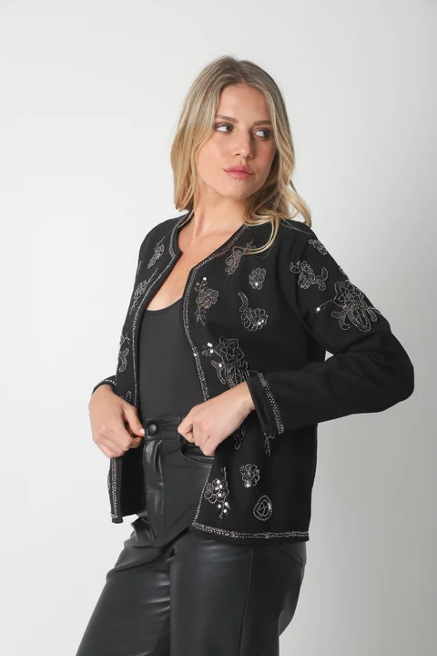 Chaqueta LOREIN Gabardina Bordada GU6004