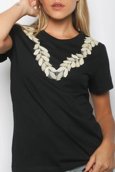 Remera ARIN Bordada GU6266
