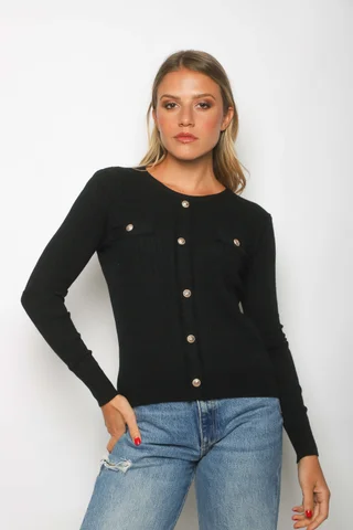 Sweater Saco MONTECARLO Bremer con Botones GU37123 - Vista 2