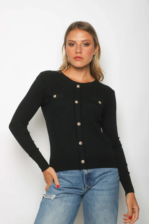 Sweater Saco MONTECARLO Bremer con Botones GU37123