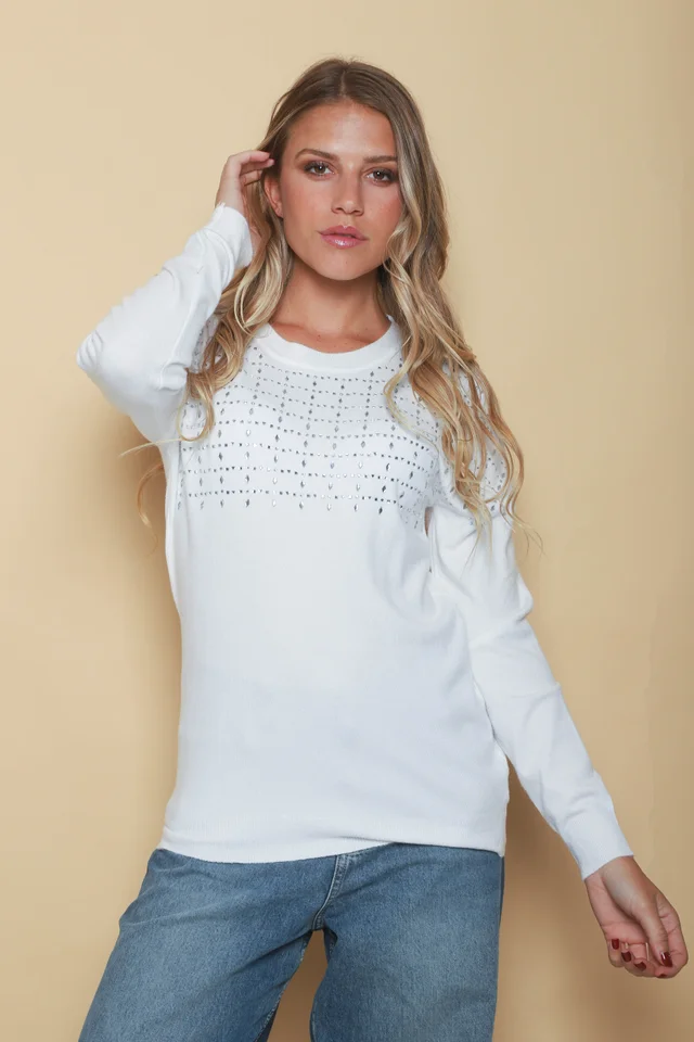 Sweater KARNER Bremer c/ Piedras GUL650