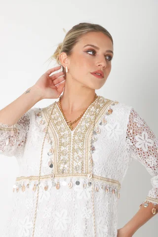 Vestido MARBELLA Encaje GUK4036-1 - Vista 6