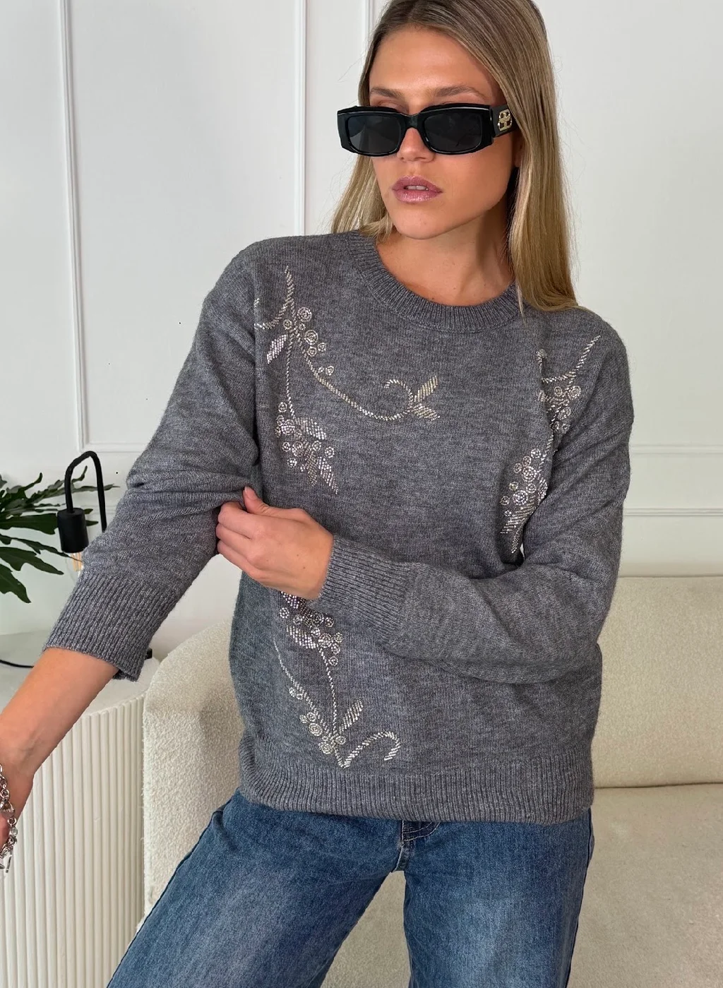 Sweater NORTH c/canutillo GU405834