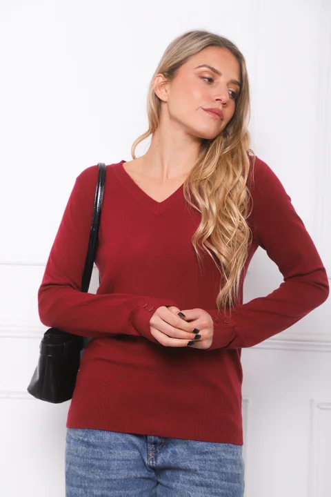 Sweater DANDY Bremer Escote V GUL809
