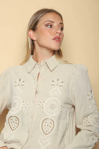 Camisa NERJA Bordada GU0535 - Vista 6