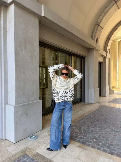 Sweater LIPTON bordado C/ lentejuelas GU251660