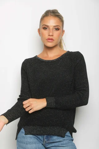 Sweater DIXIE Tejido c/Lurex GUL849 - Vista 1