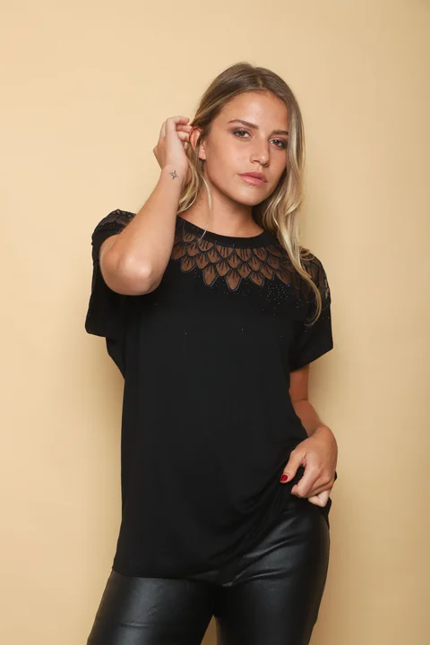 Remeron BURDEOS Modal c/Strass GU23522