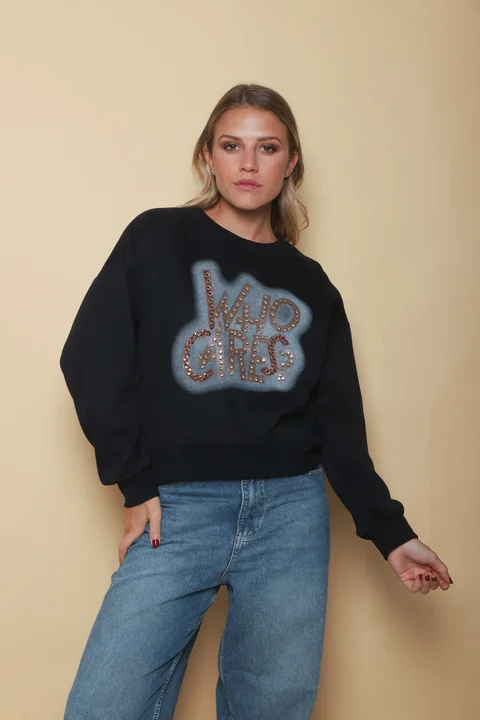 Buzo WHO CARES Gamuzado GUK70076