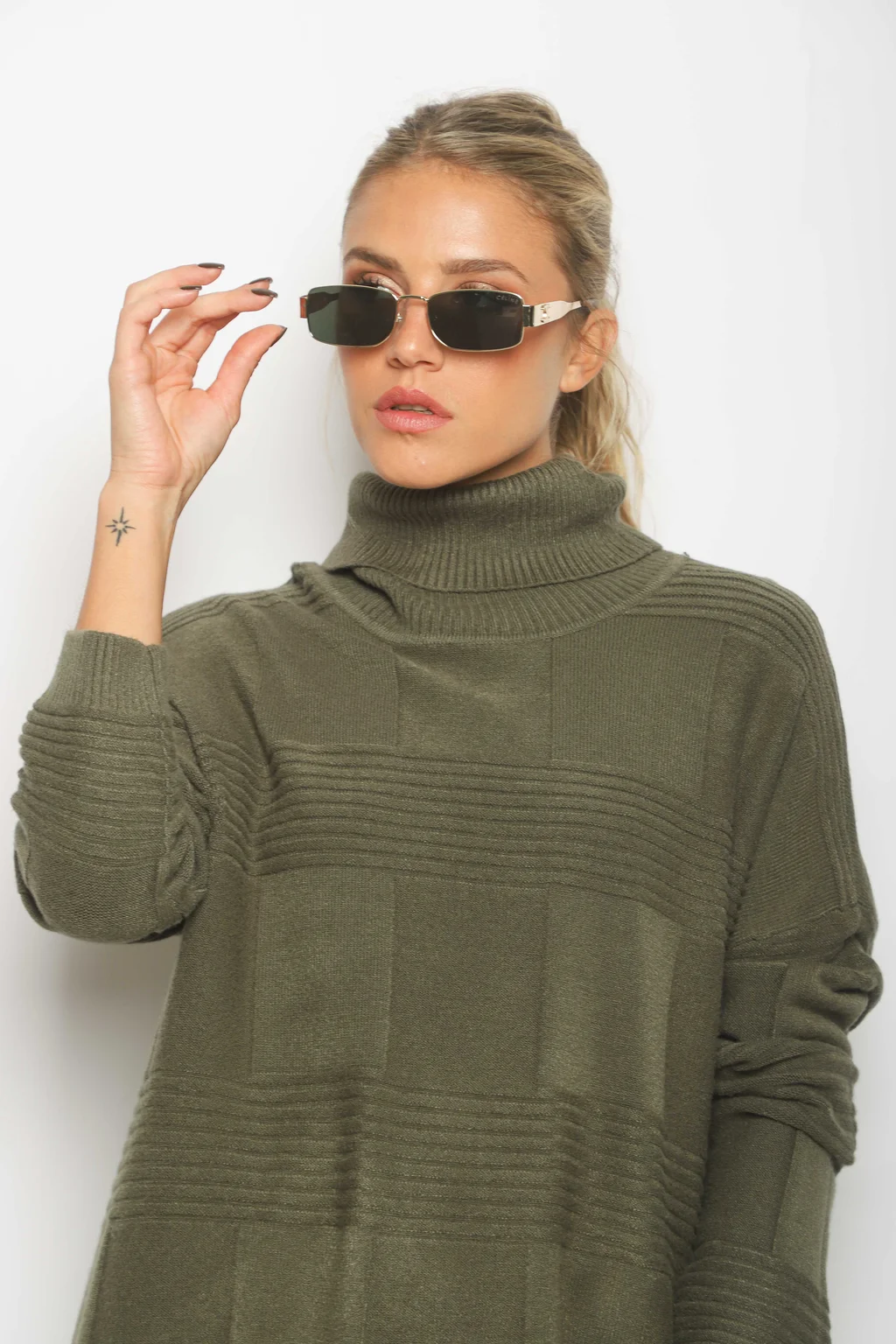 Poleron SAINT OVERSIZE Bremer Tramado GUL803
