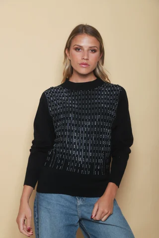 Sweater PINEH Bremer c/ Piedras GU37121 - Vista 2