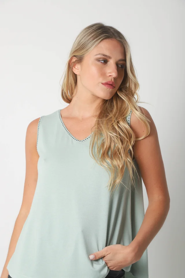 Musculosa Antoine Creppe c/ Piedras