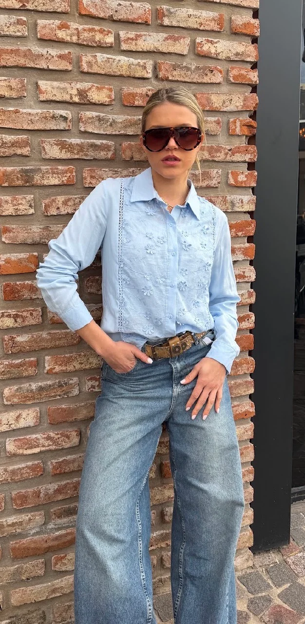 Camisa NIZA Bordada GUK148