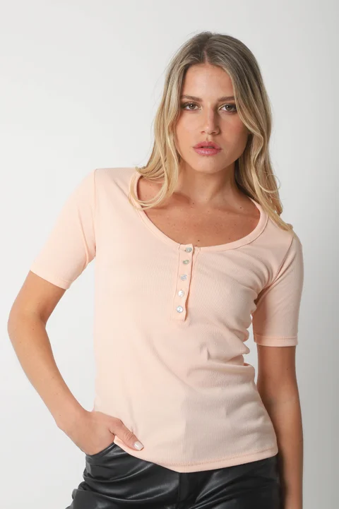 Remera KYARA Morley Abotonada