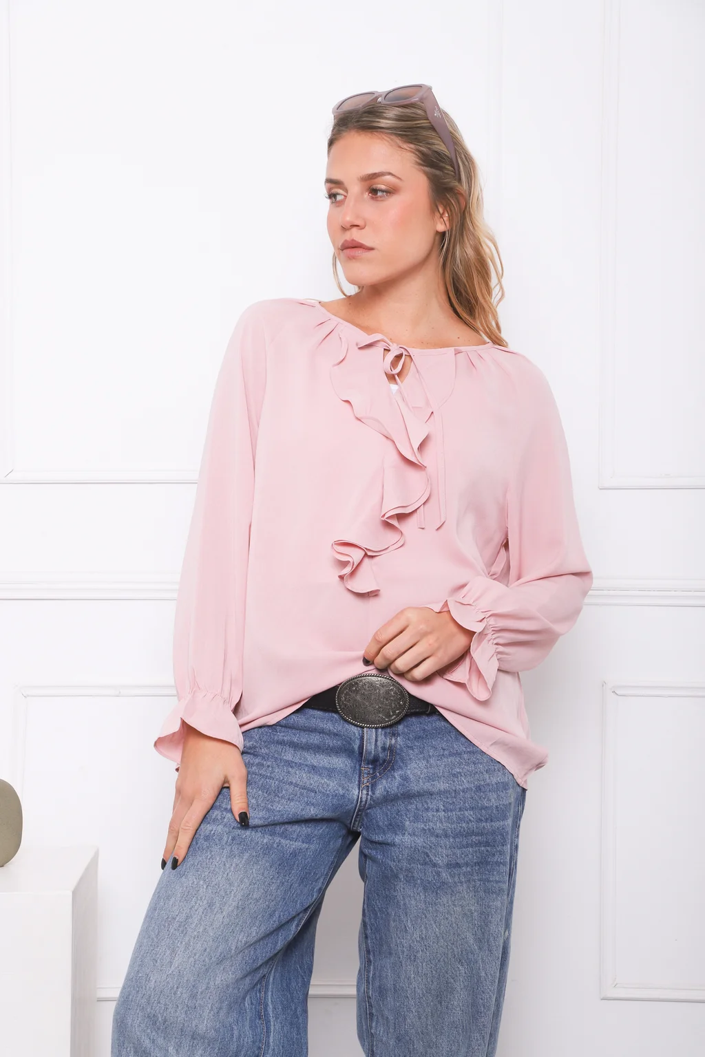 Blusa VOLTIER Gasa Chabot GU0346