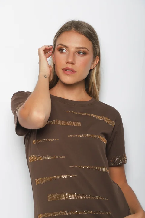 Remera SIDNEY c/strass GV919307