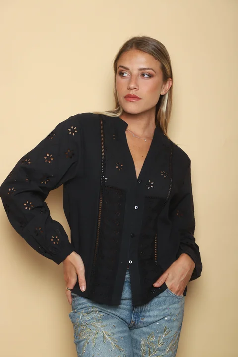 Camisa DARCIL Broderie GU70199