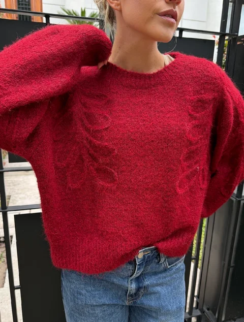 Sweater BLAKE Grueso c/Bordado GU405838