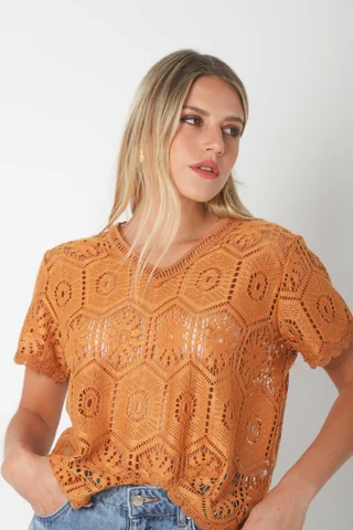 Blusa KATIA  Tejida GUK70147 - Vista 6