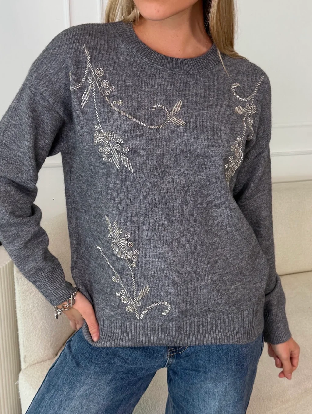 Sweater NORTH c/canutillo GU405834