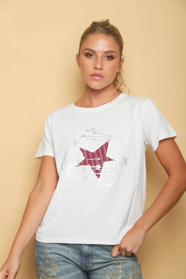 Remera Estrella BREAK LESS GUJ5219