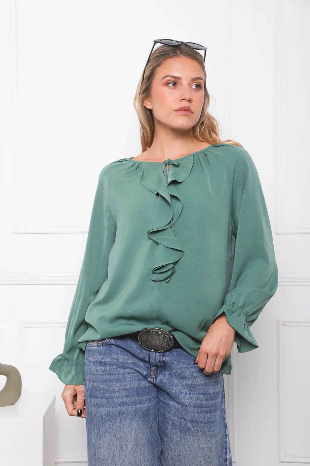 Blusa VOLTIER Gasa Chabot GU0346
