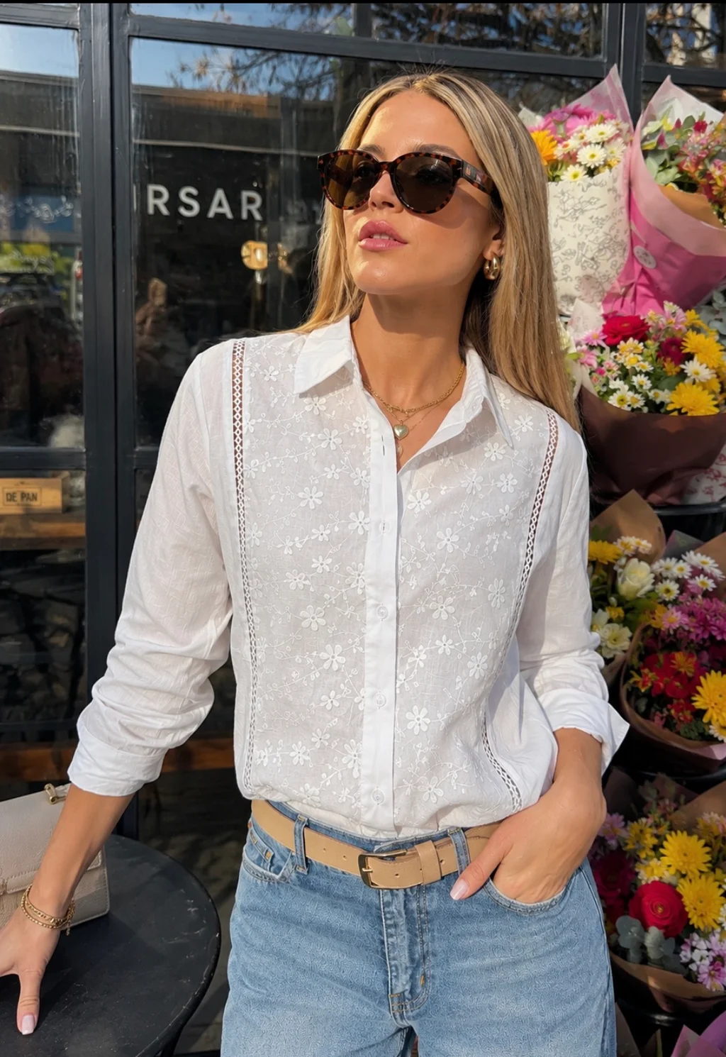 Camisa NIZA Bordada GUK148
