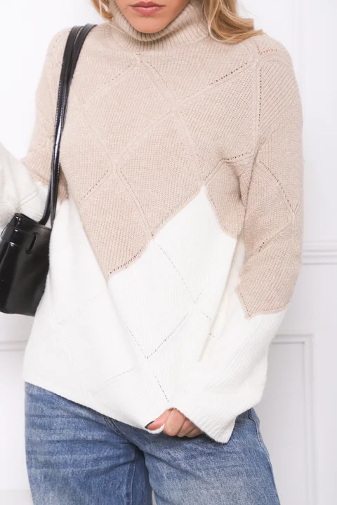 Polera BELAIR Bremer Combinada c/ Lurex GU839