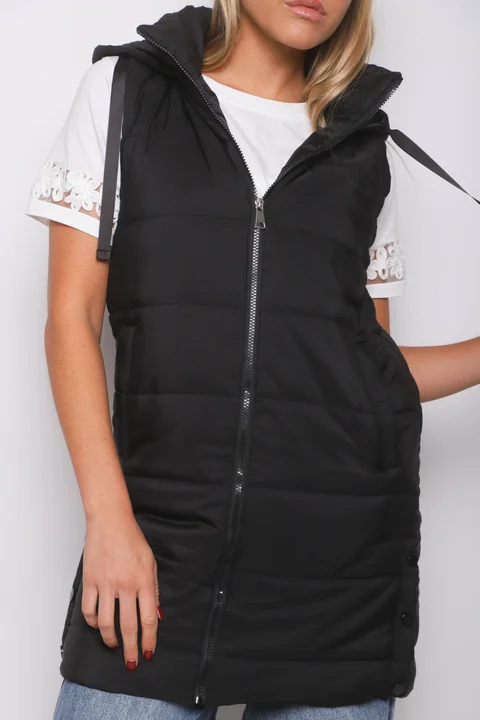 Chaleco Largo Botones ALPES GU98507