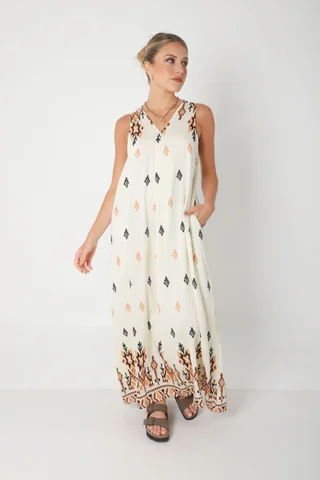 Vestido Mandarin PRETTY c/ Bolsillos GU252 - Vista 2