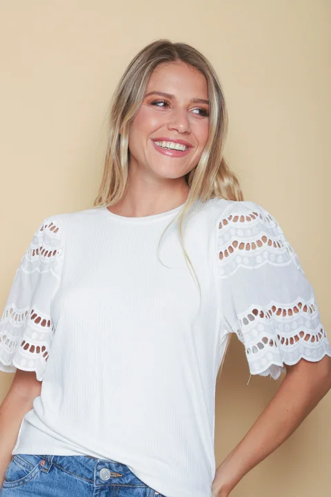 Remera REBEL Morley c/broderie GUK70121