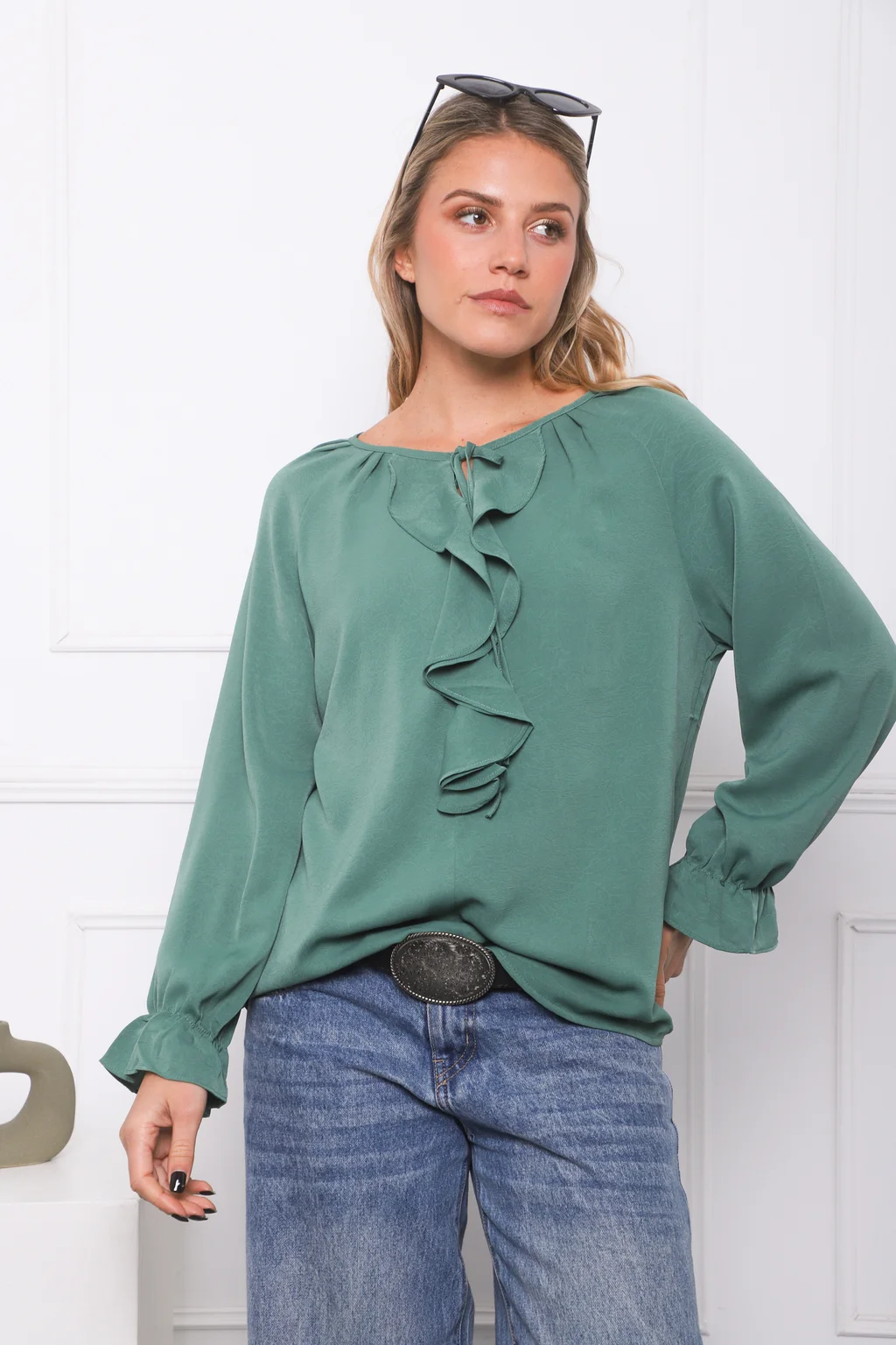 Blusa VOLTIER Gasa Chabot GU0346