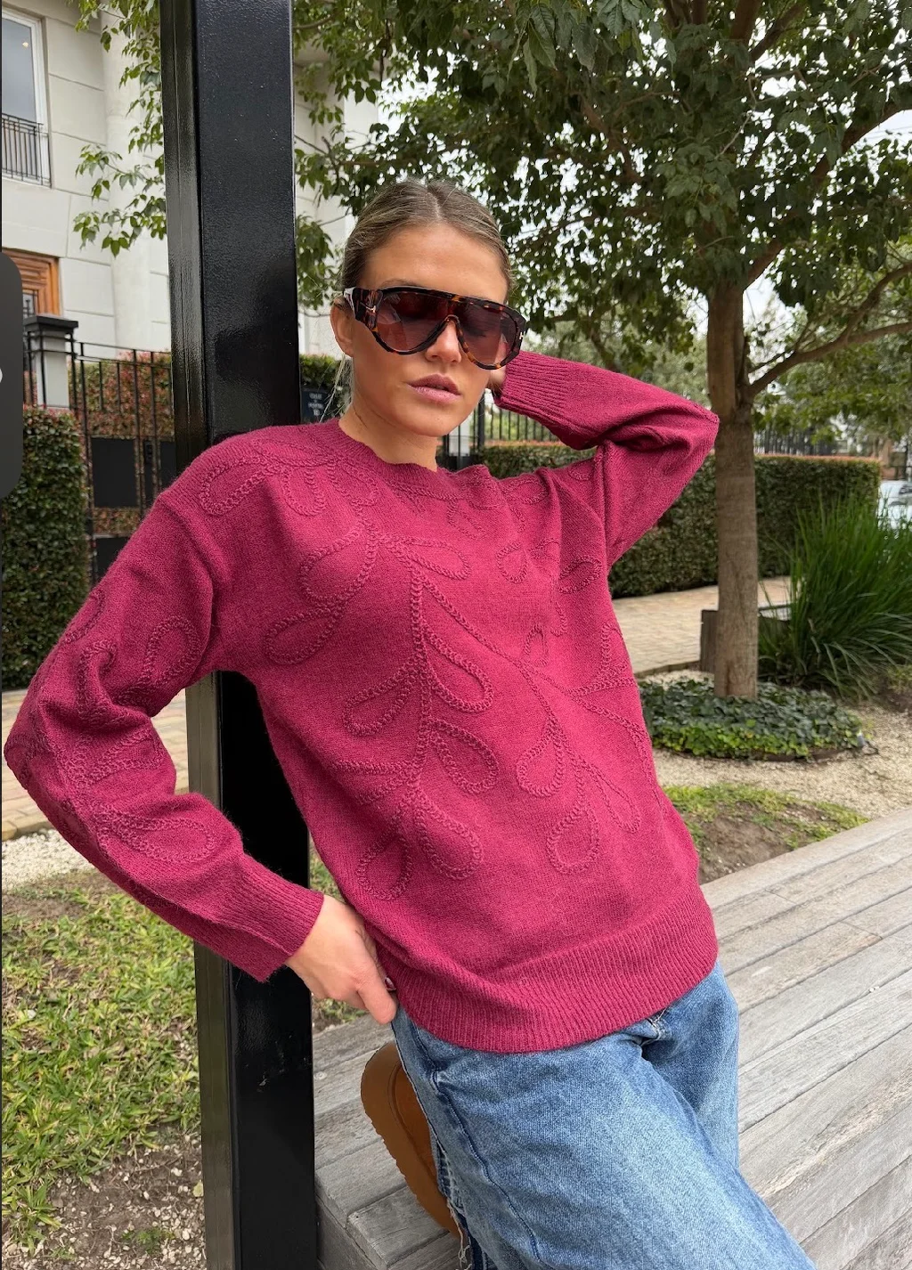 Sweater KALESY c/ Bordado GU405836