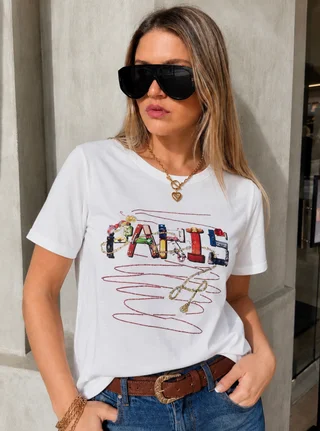 Remera MERCY PARIS GU15806 - Vista 5