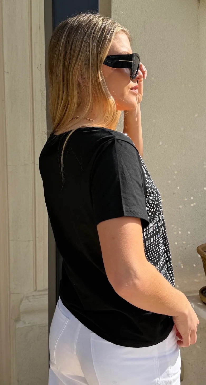 Remera KALESI con Piedras GUJ5209