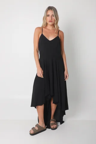 Vestido DANCING Creppe IRREGULAR GU4668 - Vista 3