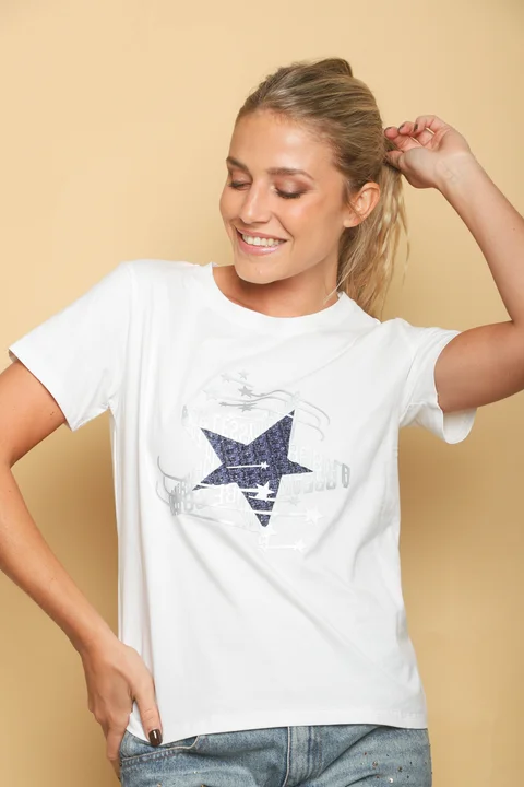 Remera Estrella BREAK LESS GUJ5219