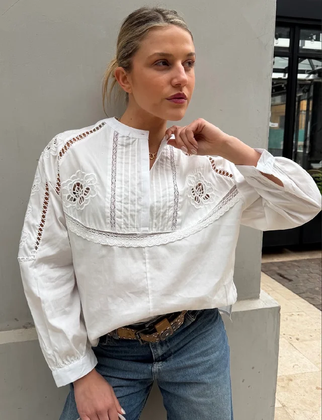 Camisola VARU Tablitas Y Bordado GU70260