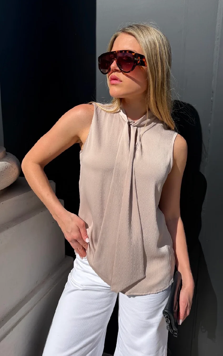 Musculosa Premium Bambula con Lazo GU6220