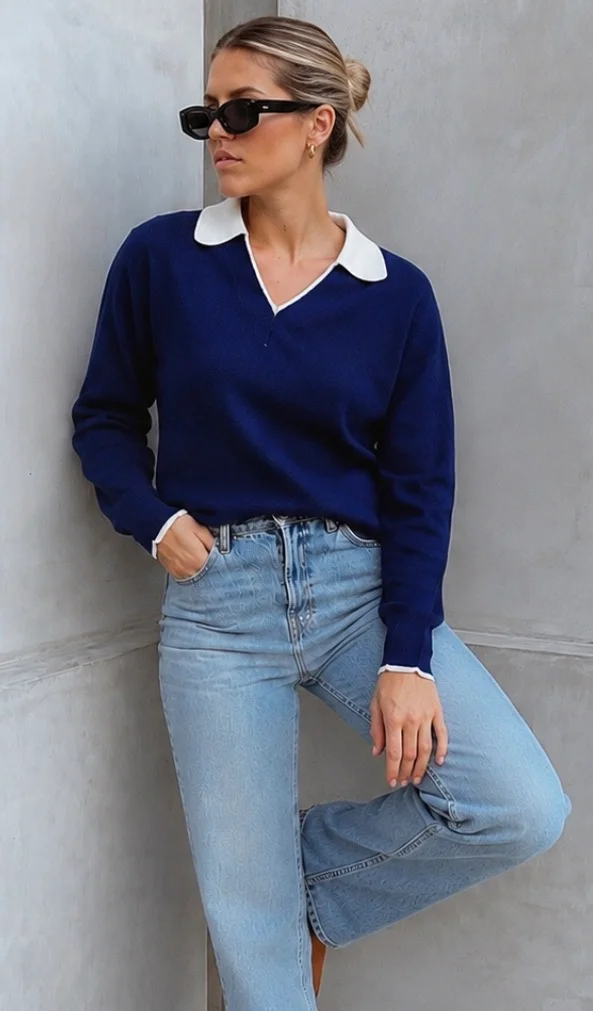 Sweater DARCY Bremer Chomba Combinado GU834
