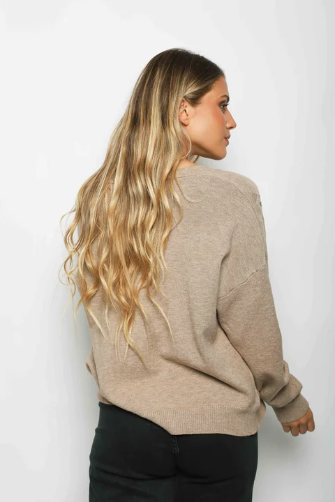 Saco Savina c/Piedra y Boton Brillos GUL805